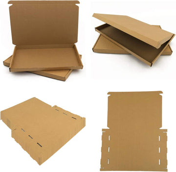 ROYAL MAIL PIP LARGE LETTER MAIL CARDBOARD POSTAL BOXES BROWN SIZE C4 C5 C6 DL