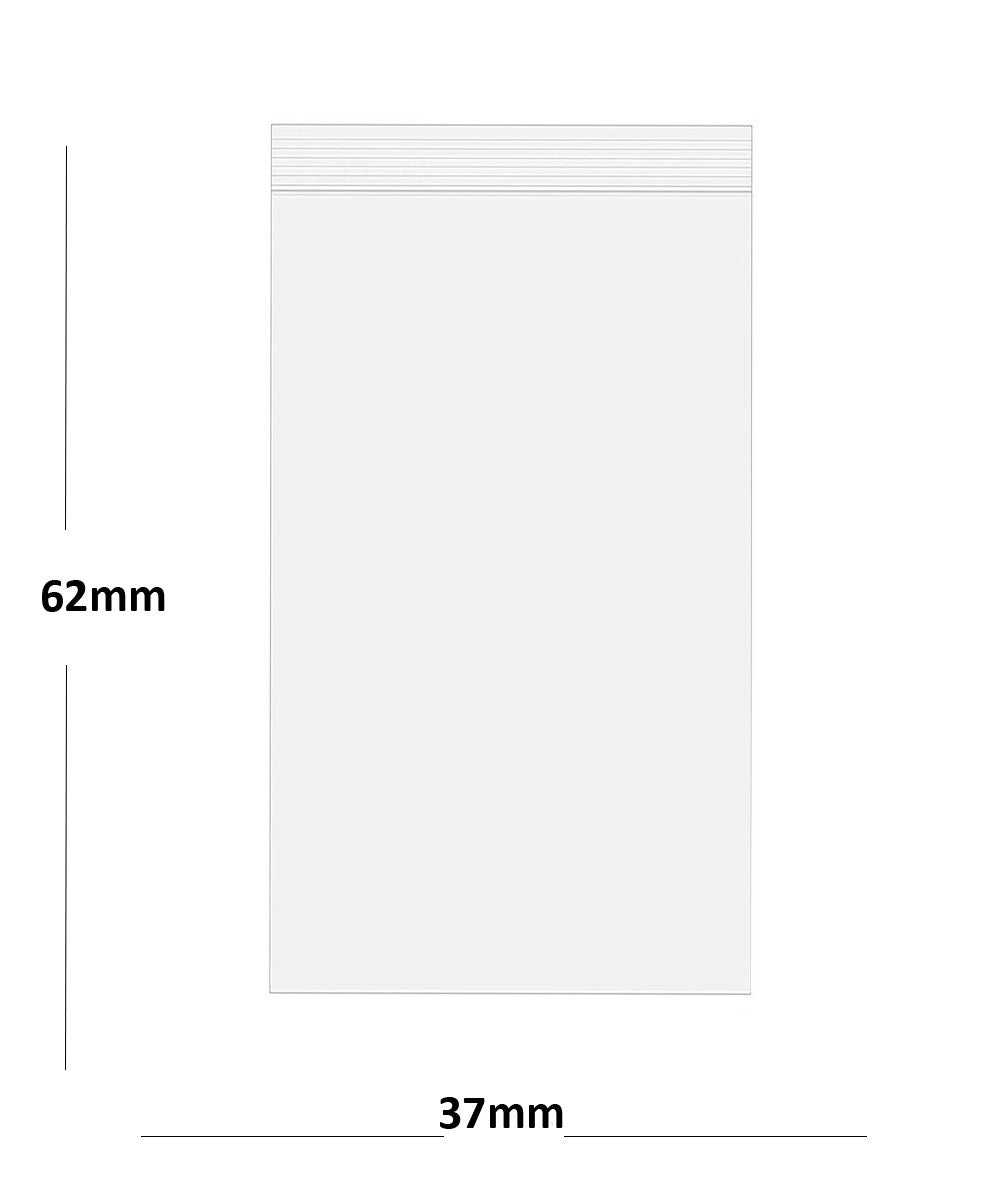 Grip Seal Bags Self Resealable Clear Polythene Poly Plastic Zip Lock All Sizes