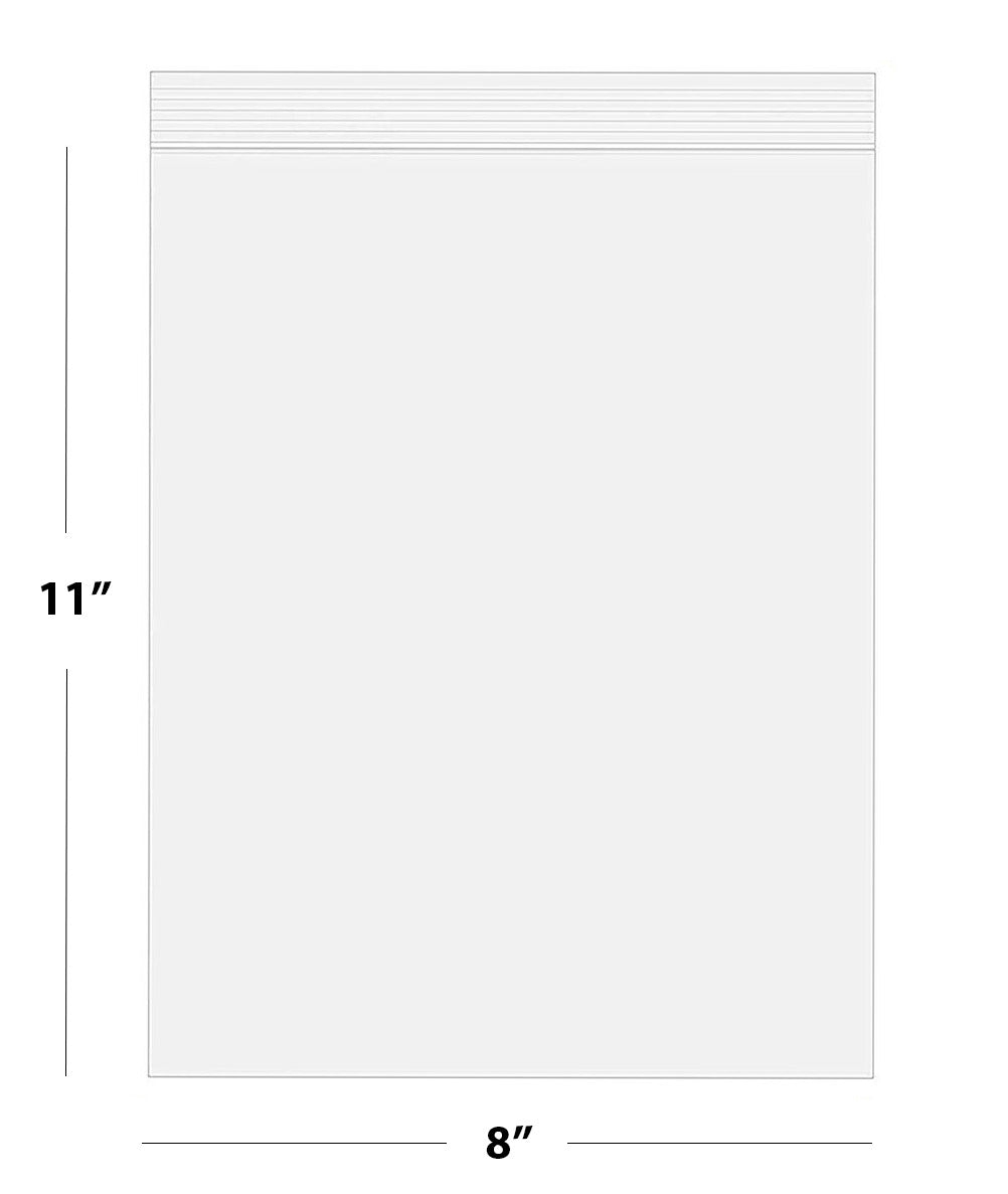 Grip Seal Bags Self Resealable Clear Polythene Poly Plastic Zip Lock All Sizes