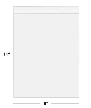 Grip Seal Bags Self Resealable Clear Polythene Poly Plastic Zip Lock All Sizes