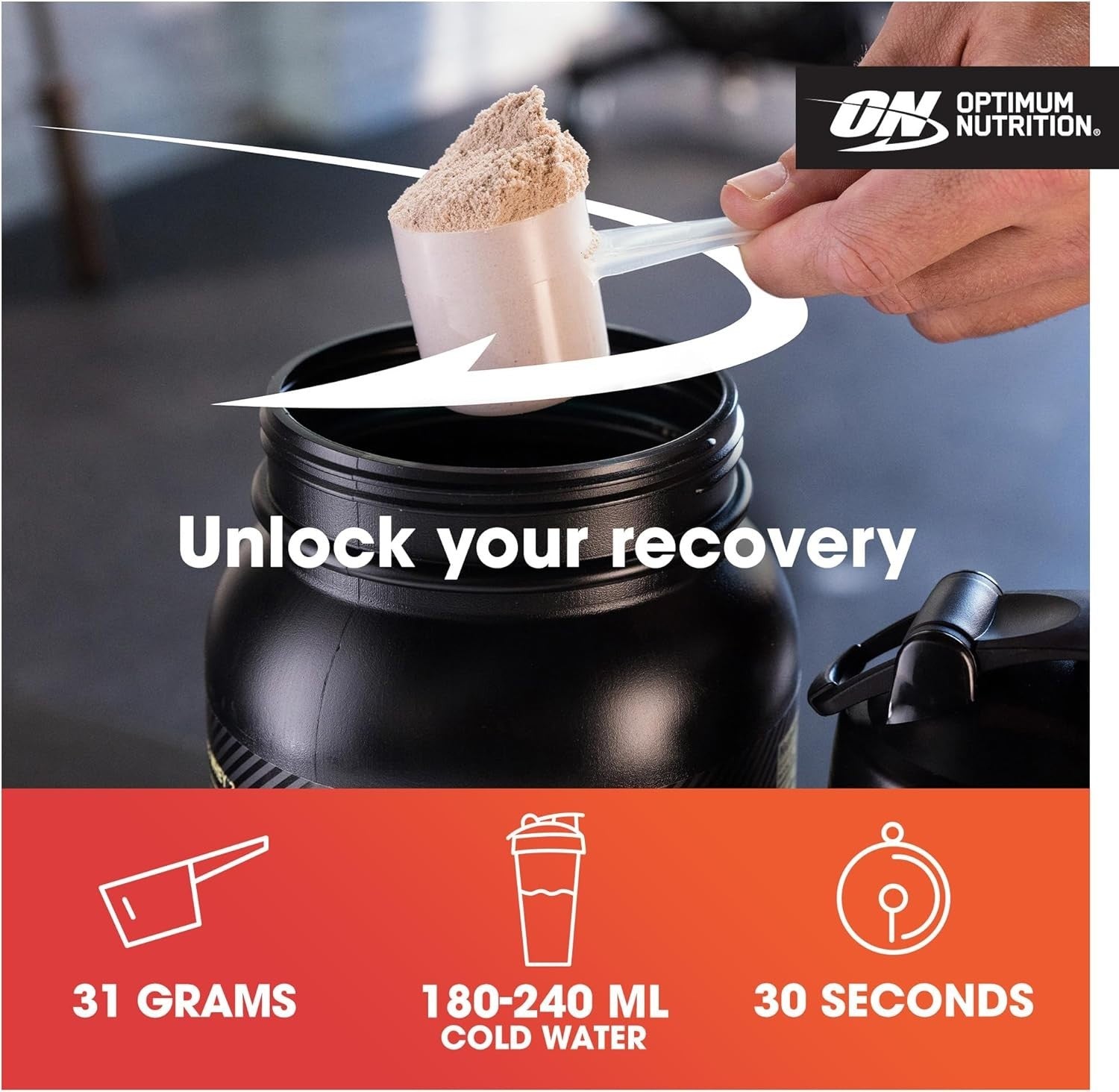 Whey Chocolate and Vanilla Protein Powder Optimum Nutrition Gold Standard 100%