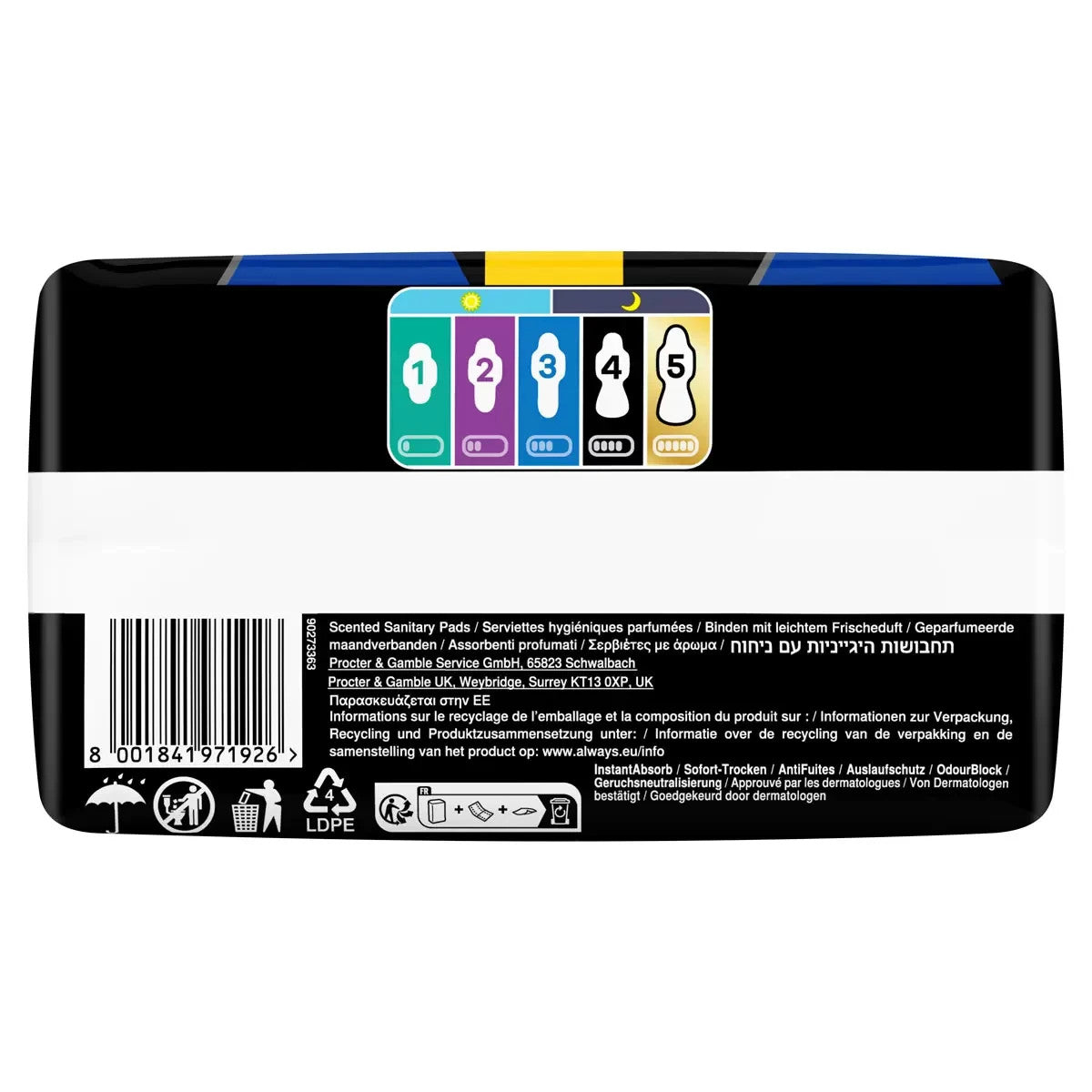 Always Ultra Night Long  Normal Sanitary Towels Pads With Wings 36 40 48 56 Pack