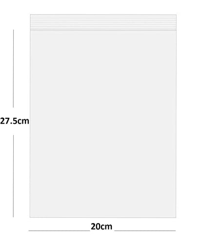 Grip Seal Bags Self Resealable Clear Polythene Poly Plastic Zip Lock All Sizes