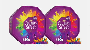 Nestle Quality Street Chocolate Tub 550g x 2 Twin Pack Assorted Sweets