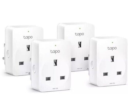 TP Link Tapo Outlet Works With Google Amazon Alexa Mini Smart Wi-Fi Socket 4 Pcs