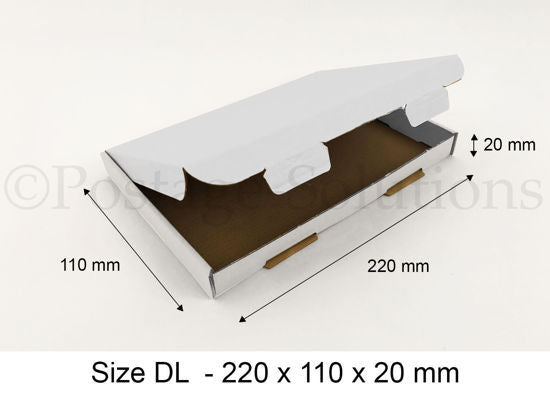 Royal Mail PIP Large Letter EcoFriendly Cardboard Postal Mail Box C4 C5 C6 DL
