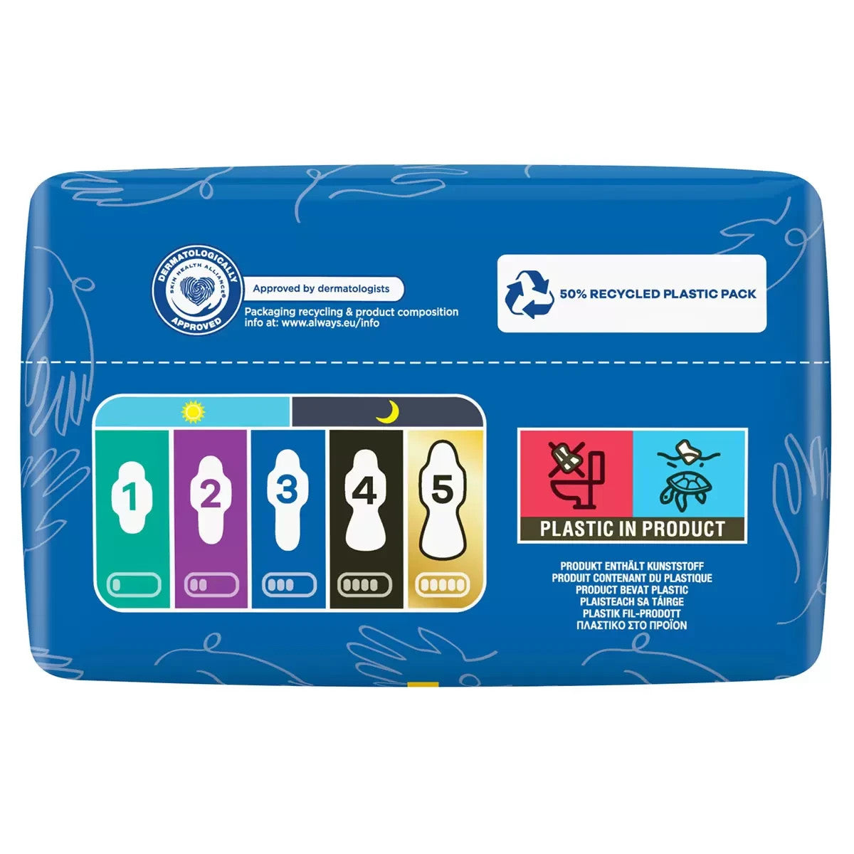 Always Ultra Night Long  Normal Sanitary Towels Pads With Wings 36 40 48 56 Pack