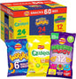 Walkers Wotsits Quavers Monster Munch Variety Crisps Snack Box Pack of 60 Mix UK