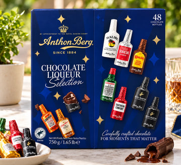 Anthon Berg Chocolate Liqueurs 48 Famous Original Liquor Spirits Gift Box 750g