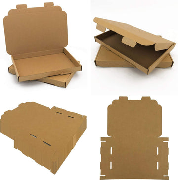 ROYAL MAIL PIP LARGE LETTER MAIL CARDBOARD POSTAL BOXES BROWN SIZE C4 C5 C6 DL