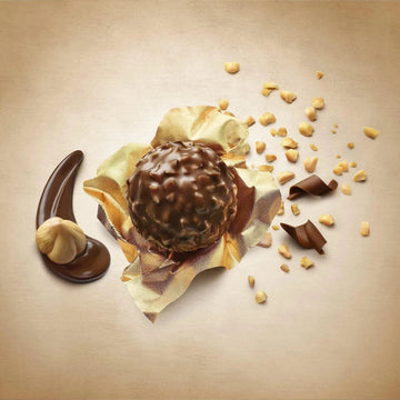 Ferrero Rocher 48 Piece Chocolate Gift Box 600g Milk Chocolate Hazelnut Pralines