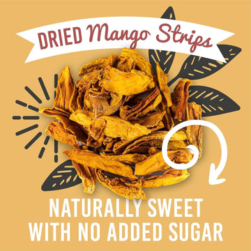 Forest Feast Smart & Hearty Dried Mango 650g No Added Sugar Snack Resealable UK