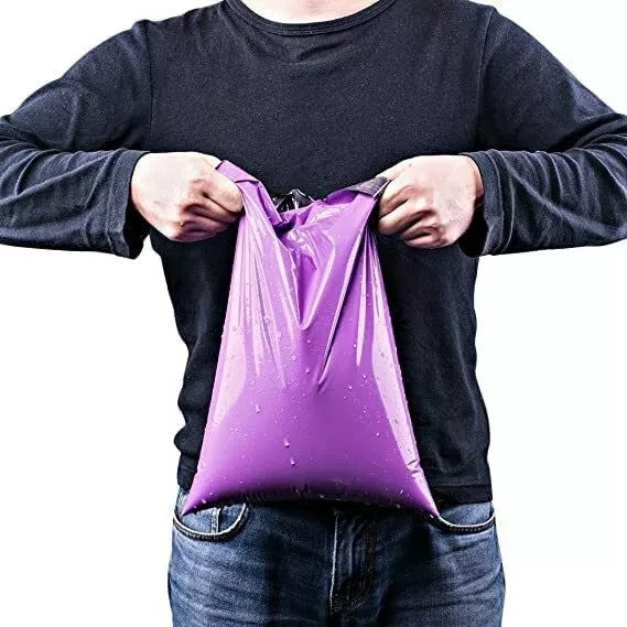 Coloured Mailing Bags Plastic Post Seal Waterproof Strong Parcel All Sizes UK