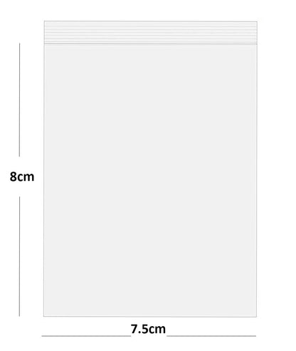 Grip Seal Bags Self Resealable Clear Polythene Poly Plastic Zip Lock All Sizes