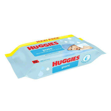 Huggies Pure Baby Wipes Jumbo Pack 720 Baby Cleansing Wipes Total 99% Pure Water
