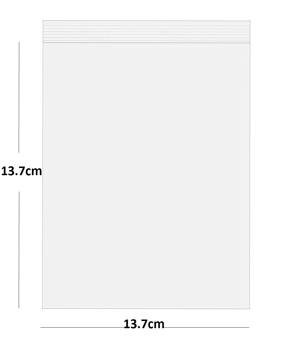 Grip Seal Bags Self Resealable Clear Polythene Poly Plastic Zip Lock All Sizes