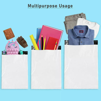 Coloured Mailing Bags Plastic Post Seal Waterproof Strong Parcel All Sizes UK