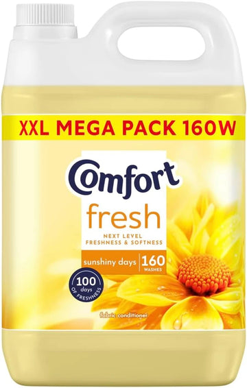 Comfort Fresh Sunshiny Days Fabric Conditioner Softener with Motion-Activat<wbr/>ed Fr