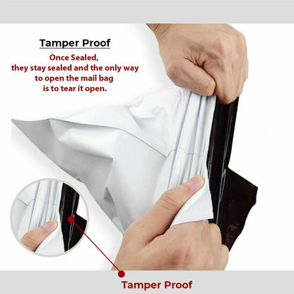 Coloured Mailing Bags Plastic Post Seal Waterproof Strong Parcel All Sizes UK