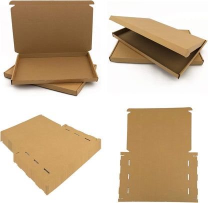 ROYAL MAIL PIP LARGE LETTER MAIL CARDBOARD POSTAL BOXES BROWN SIZE C4 C5 C6 DL