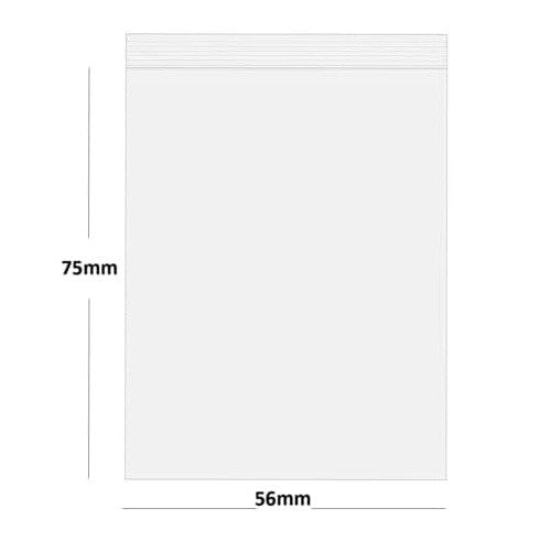Grip Seal Bags Self Resealable Clear Polythene Poly Plastic Zip Lock All Sizes