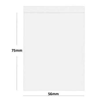Grip Seal Bags Self Resealable Clear Polythene Poly Plastic Zip Lock All Sizes