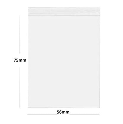 Grip Seal Bags Self Resealable Clear Polythene Poly Plastic Zip Lock All Sizes