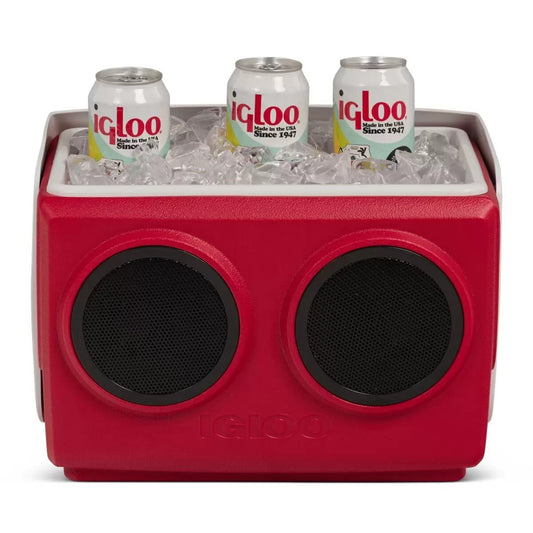 Igloo 2 in 1 KoolTunes Retro Look Boombox 13 Litre Cooler With Twin Speakers
