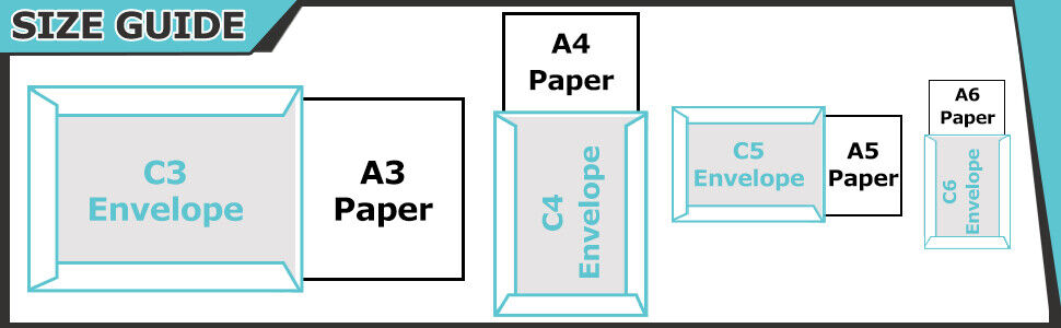 Hard Card Board Backed Please Do Not Bend Envelopes Manilla Brown A3 A4 A5 A6