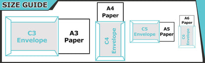 Hard Card Board Backed Please Do Not Bend Envelopes Manilla Brown A3 A4 A5 A6