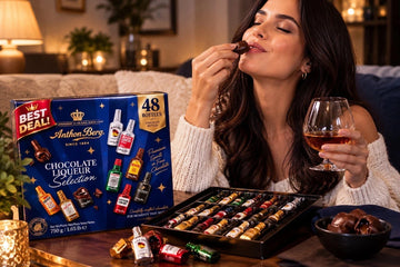 Anthon Berg Chocolate Liqueurs 48 Famous Original Liquor Spirits Gift Box 750g