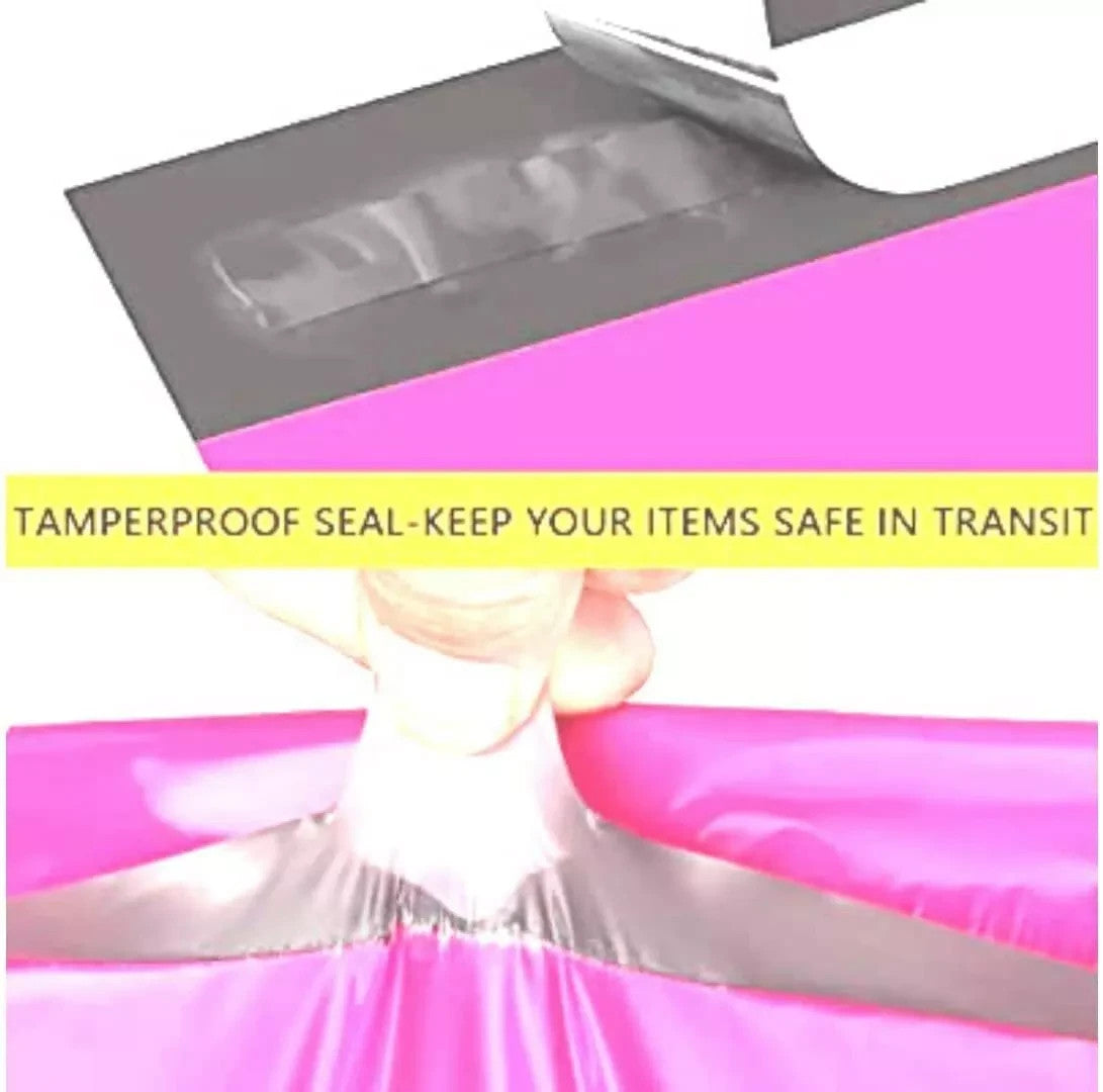 Coloured Mailing Bags Plastic Post Seal Waterproof Strong Parcel All Sizes UK